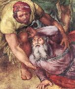 Michelangelo Buonarroti The Conversion of Saul oil painting
